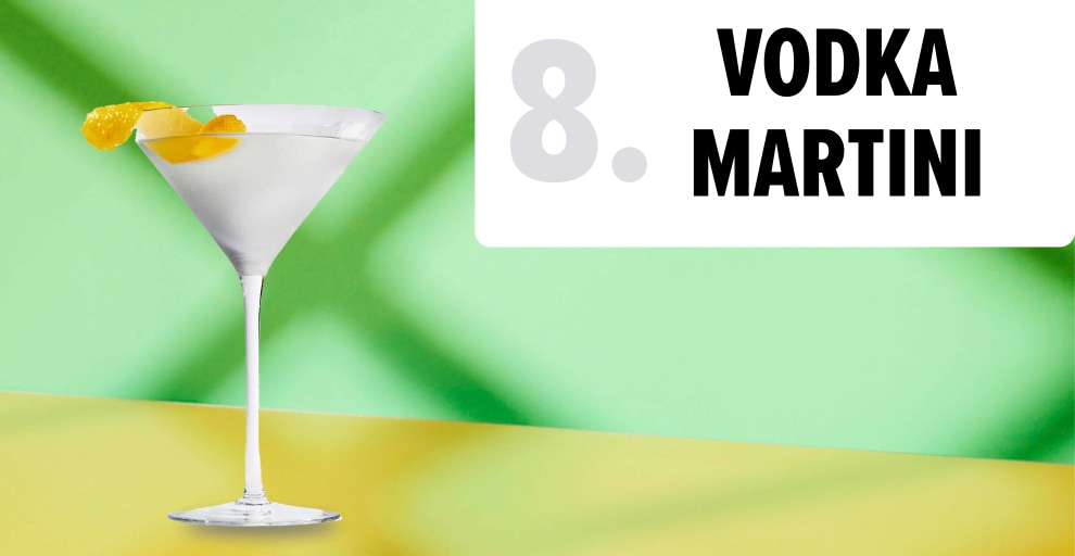 8. Vodka Martini